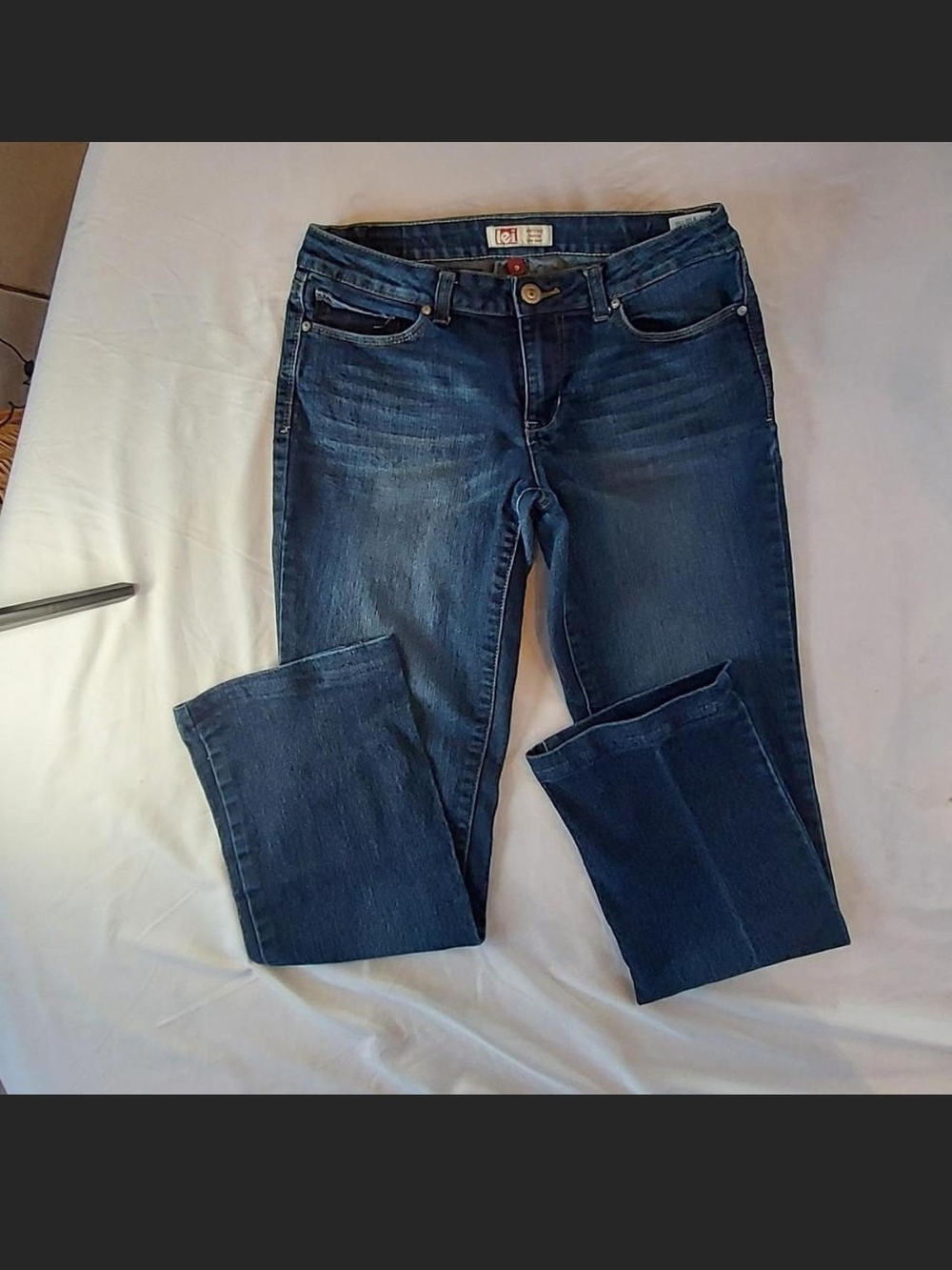Vintage Y2K L.E.I. Ashley Low Rise Slim Bootcut Jeans Size 9 Excellent Condition